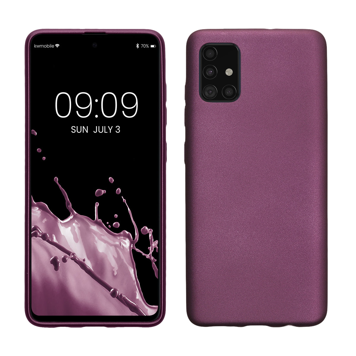 kwmobile Phone Case for Samsung Galaxy A51 - Silicone Case - Protective Cover
