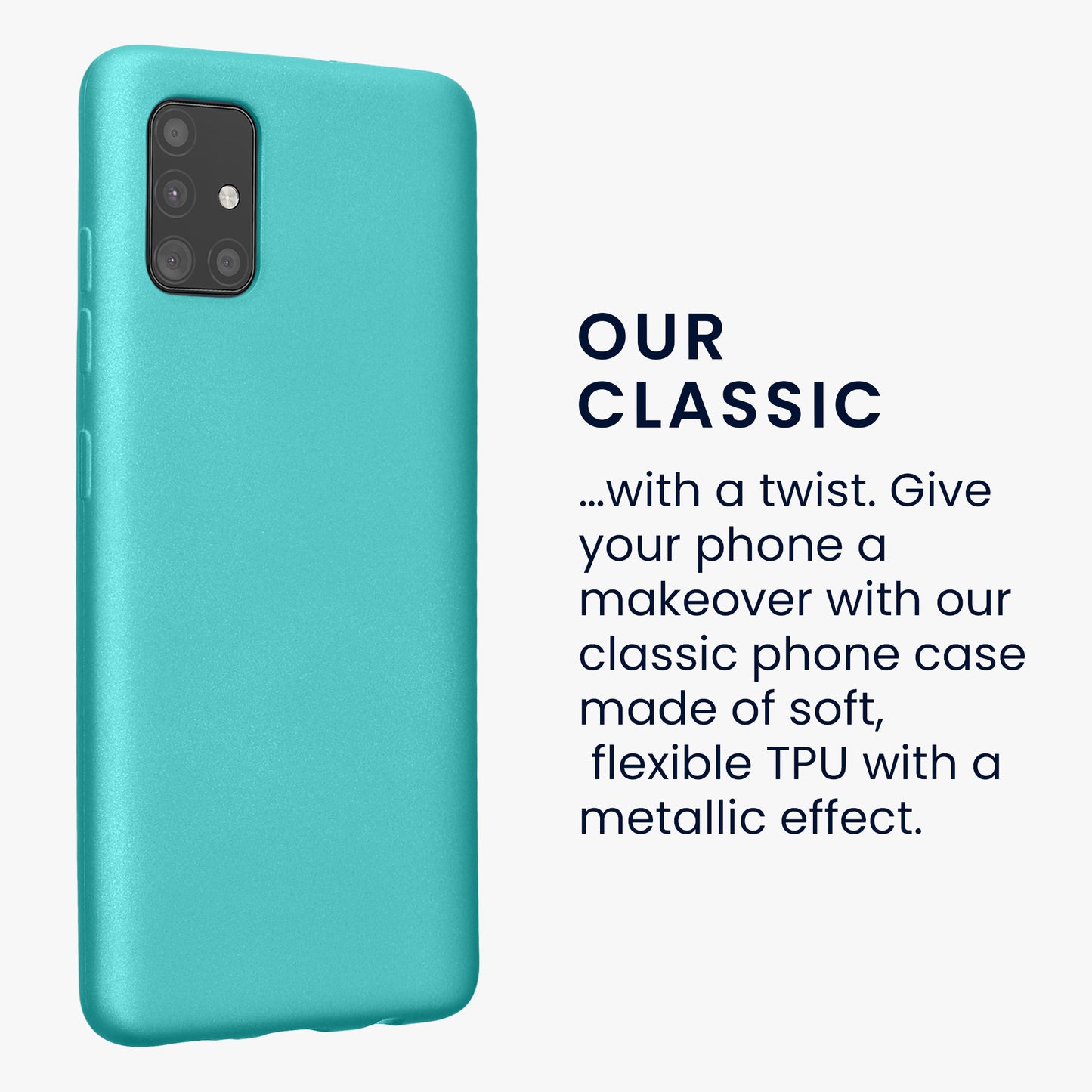 kwmobile Phone Case for Samsung Galaxy A51 - Silicone Case - Protective Cover