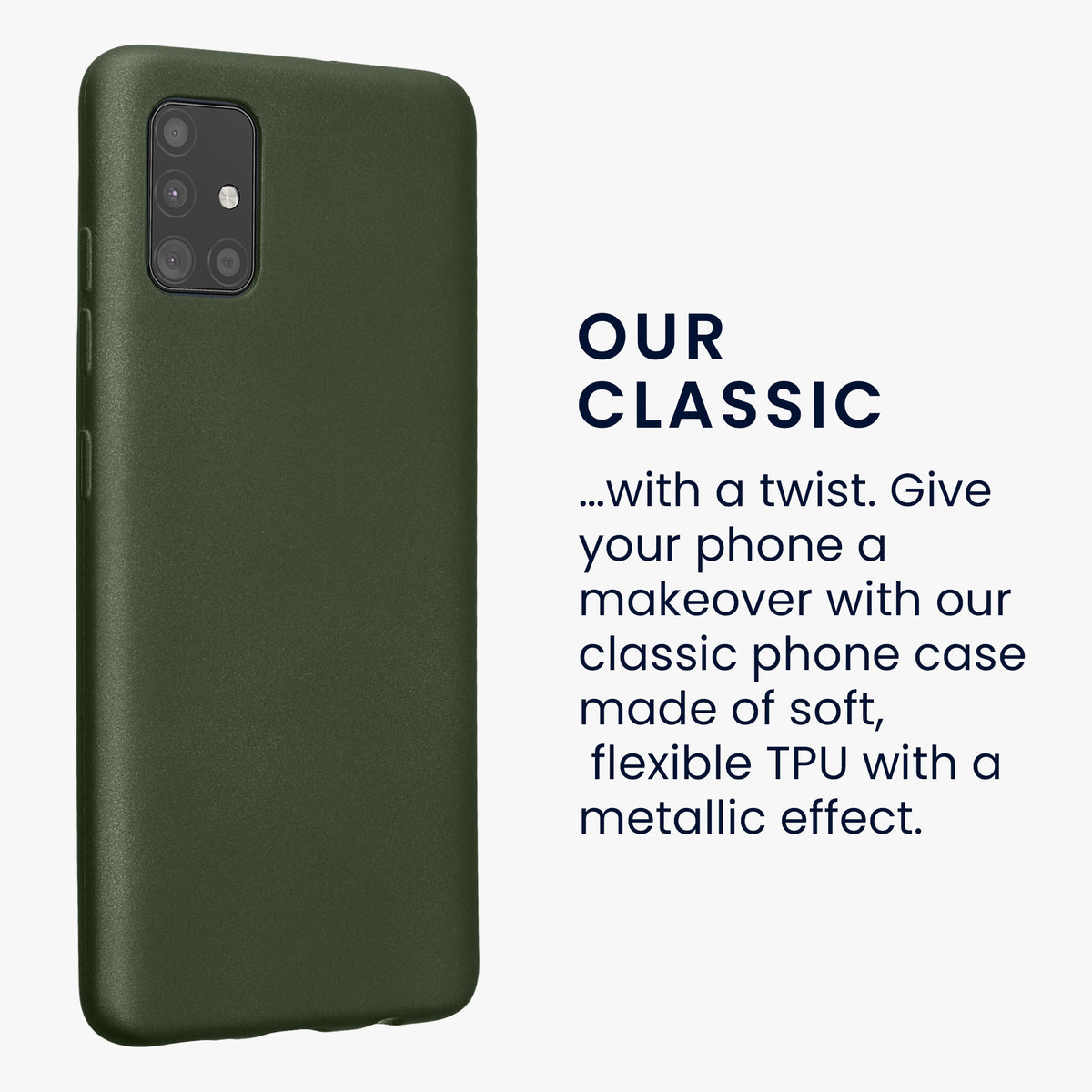 kwmobile Phone Case for Samsung Galaxy A51 - Silicone Case - Protective Cover