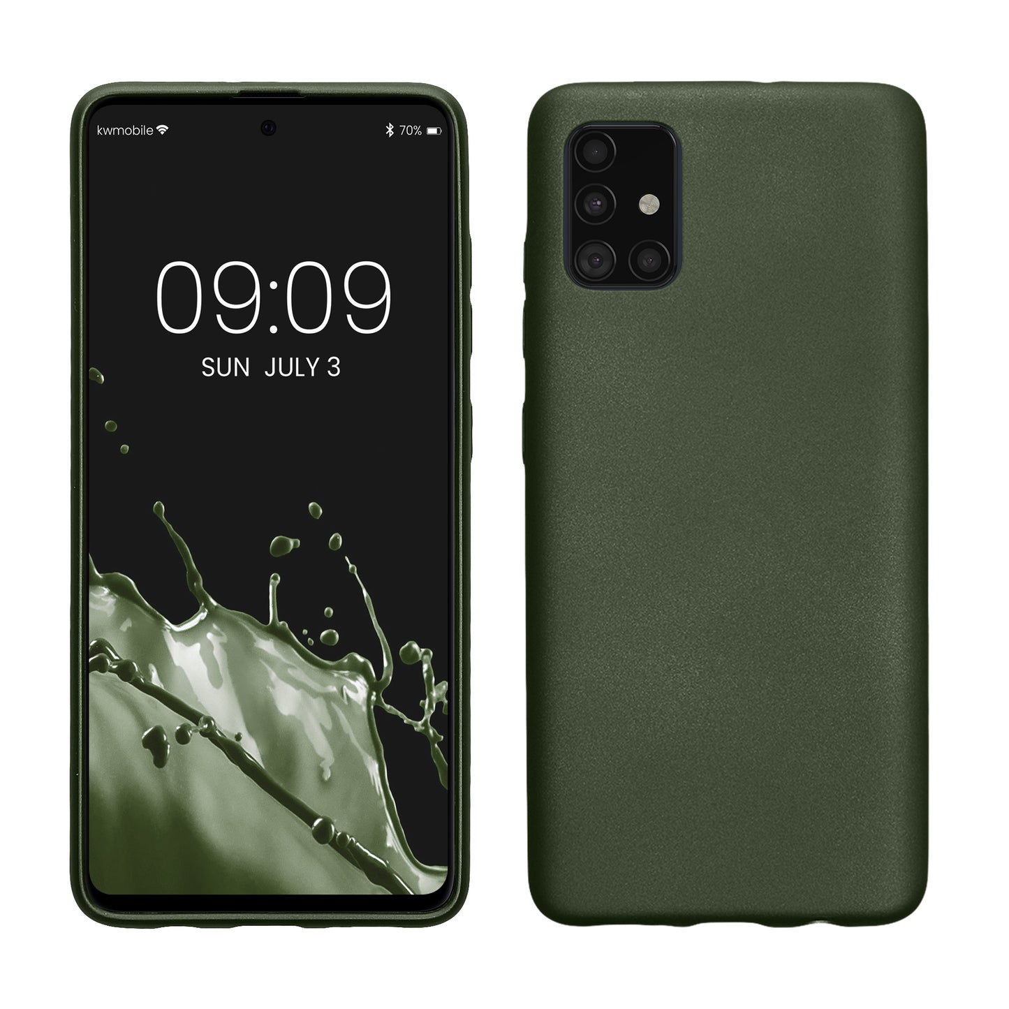 kwmobile Phone Case for Samsung Galaxy A51 - Silicone Case - Protective Cover