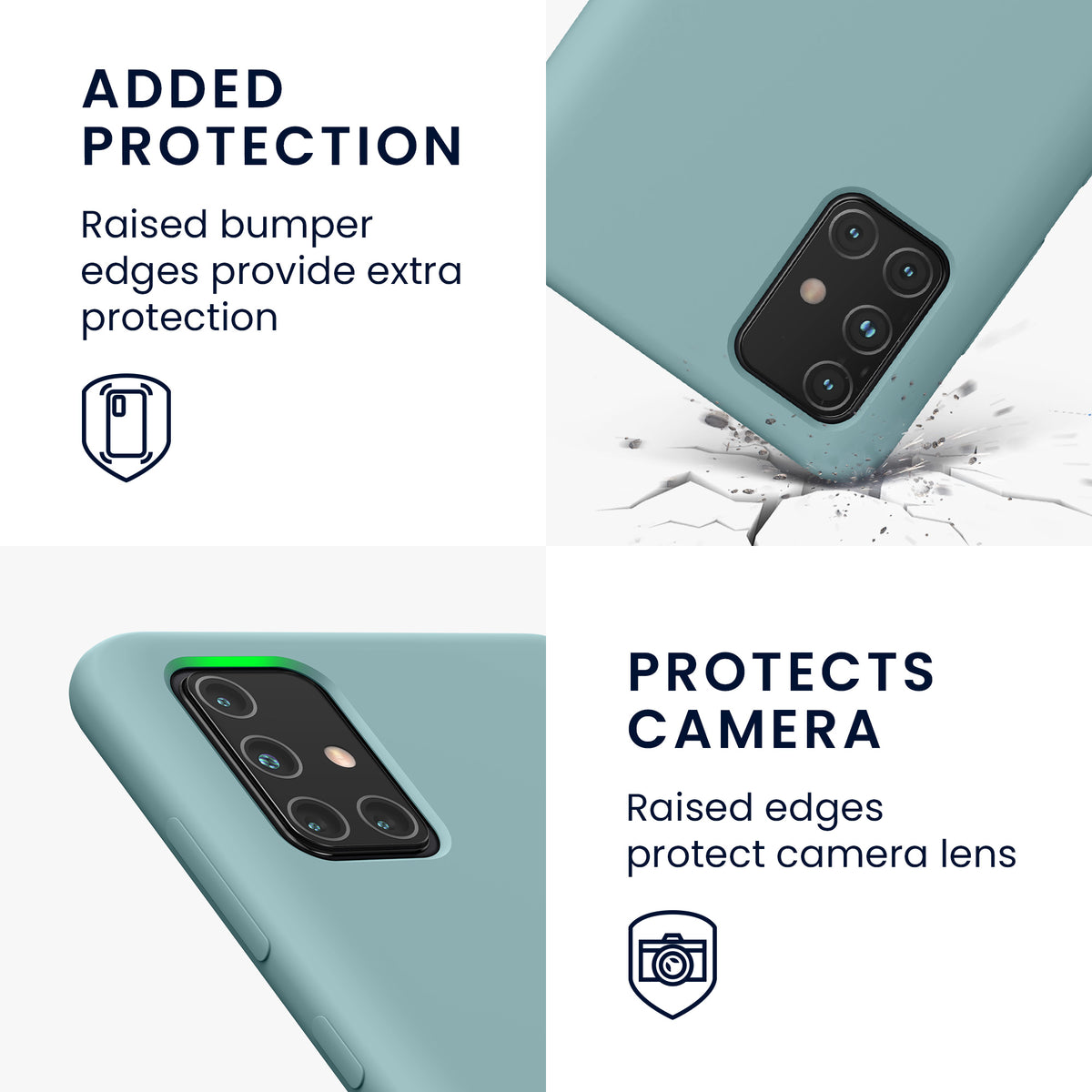Samsung Galaxy A71 Silicone Phone Case