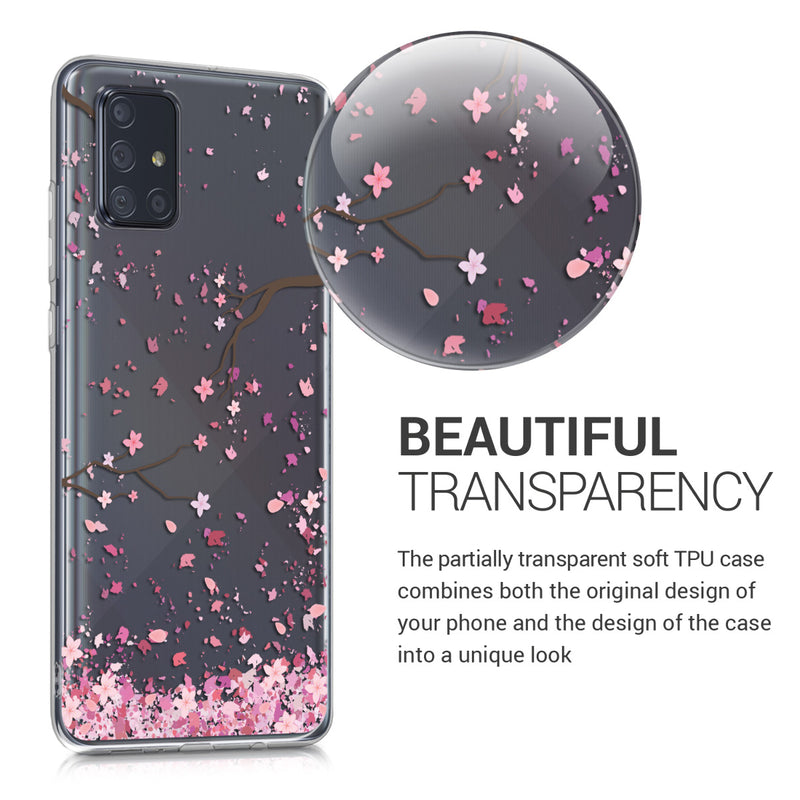 Samsung Galaxy A71 Clear Silicone Phone Case