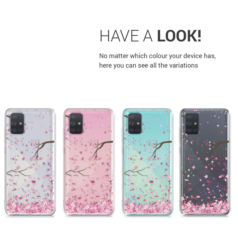 Samsung Galaxy A71 Clear Silicone Phone Case