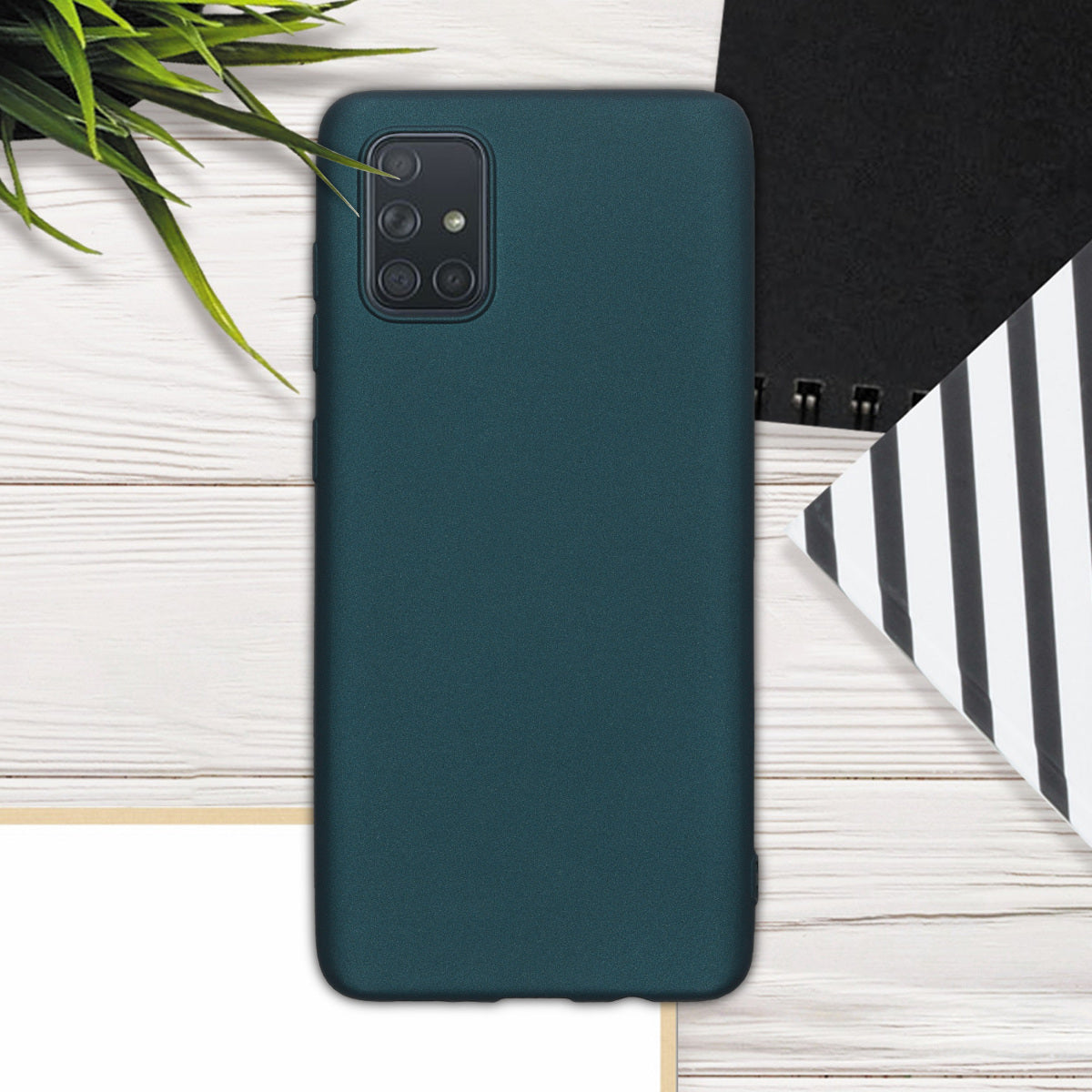 kwmobile Phone Case for Samsung Galaxy A71 - Silicone Case Protective Cover