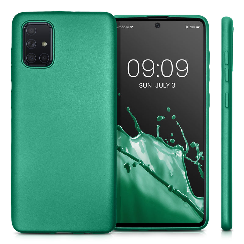 kwmobile Phone Case for Samsung Galaxy A71 - Silicone Case Protective Cover