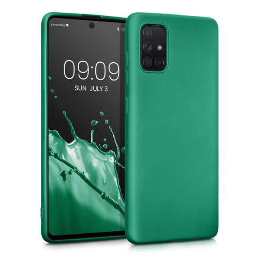 kwmobile Phone Case for Samsung Galaxy A71 - Silicone Case Protective Cover