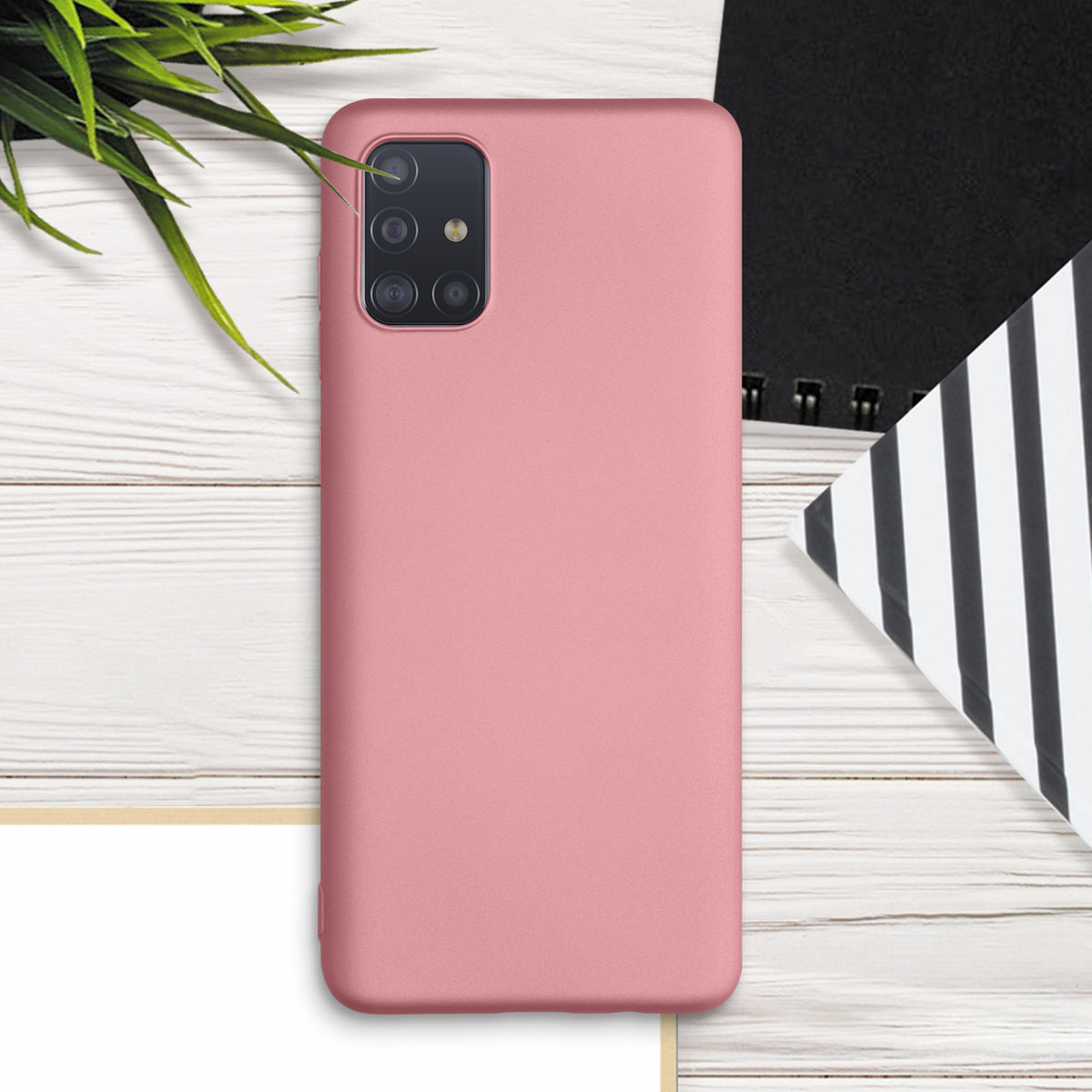 kwmobile Phone Case for Samsung Galaxy A71 - Silicone Case Protective Cover