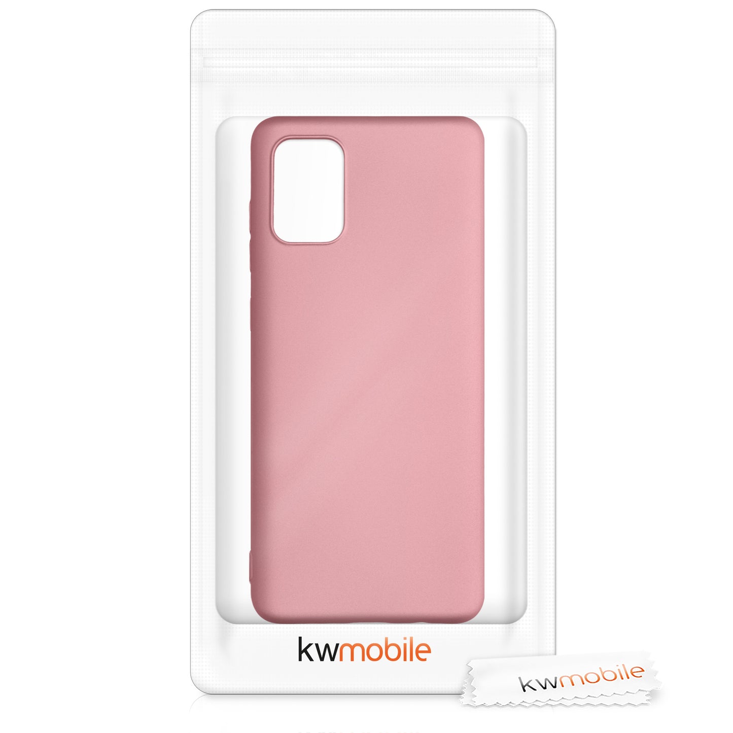 kwmobile Phone Case for Samsung Galaxy A71 - Silicone Case Protective Cover