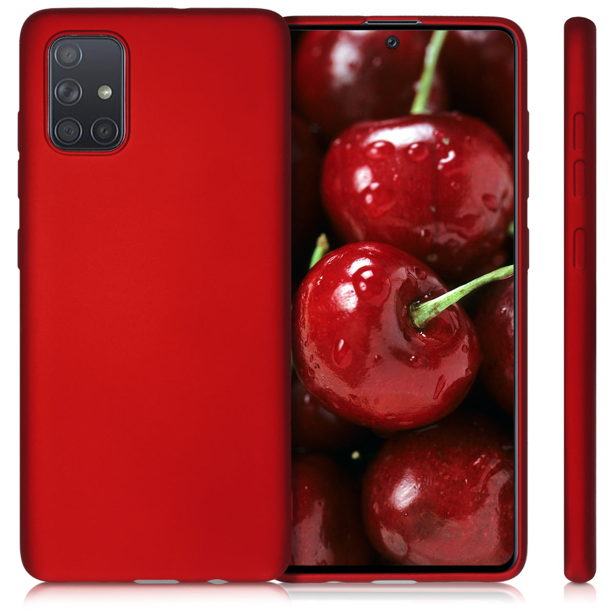 kwmobile Phone Case for Samsung Galaxy A71 - Silicone Case Protective Cover