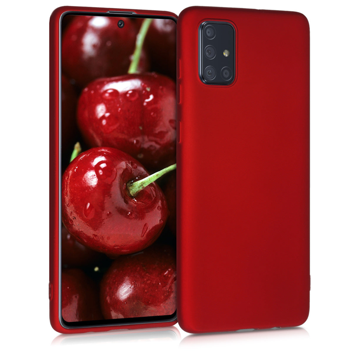 kwmobile Phone Case for Samsung Galaxy A71 - Silicone Case Protective Cover