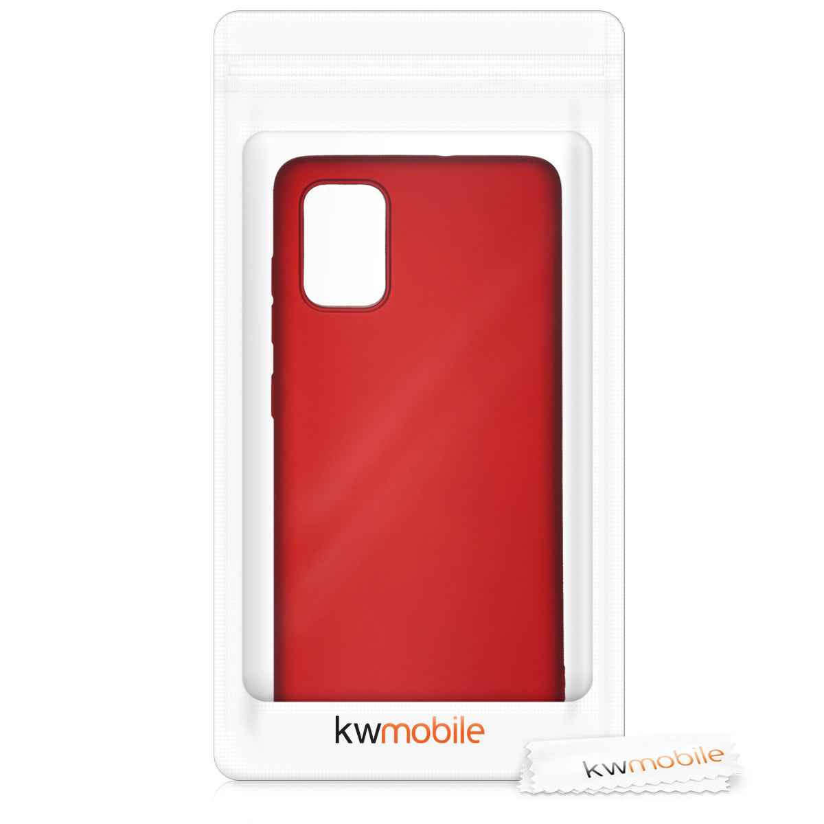 kwmobile Phone Case for Samsung Galaxy A71 - Silicone Case Protective Cover