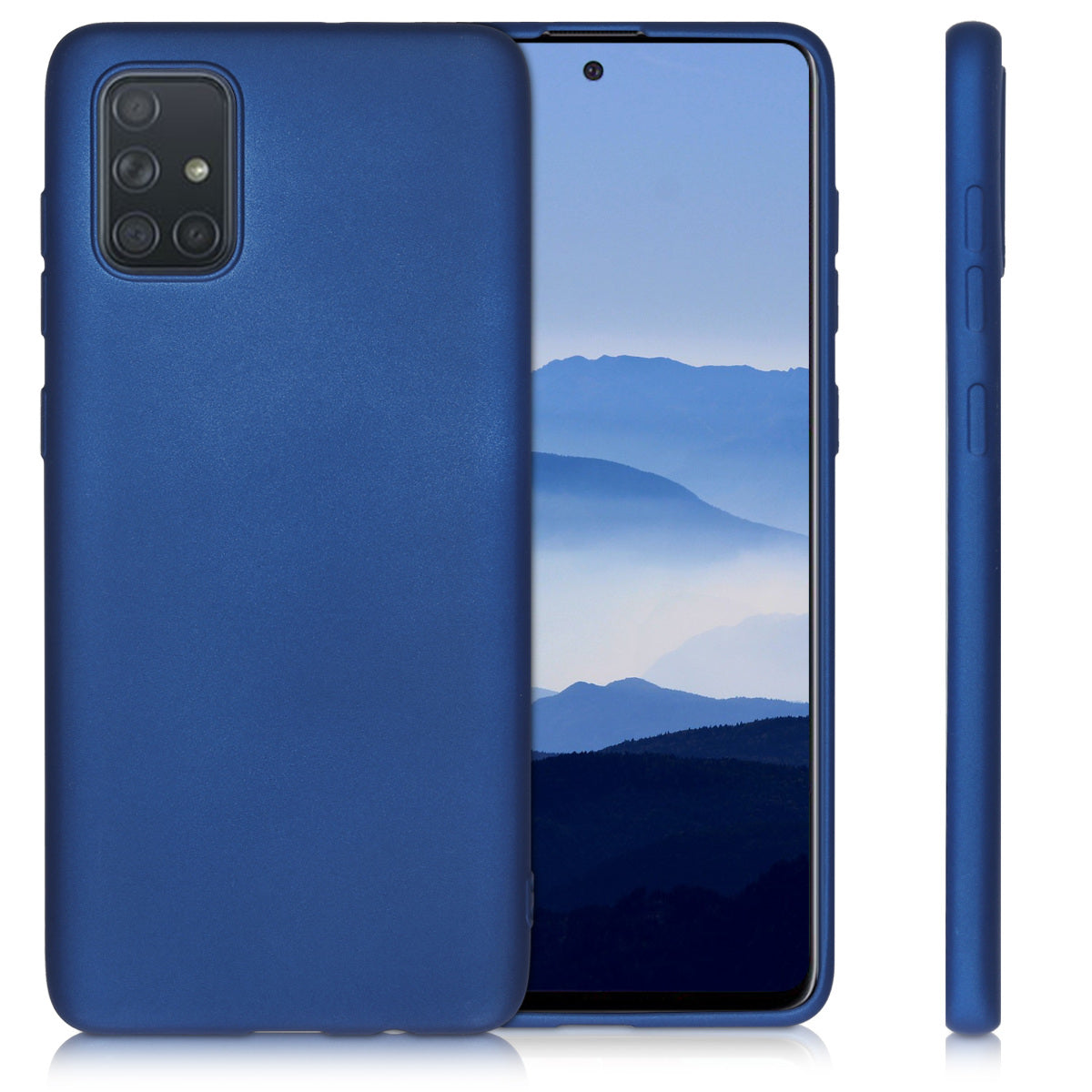 kwmobile Phone Case for Samsung Galaxy A71 - Silicone Case Protective Cover