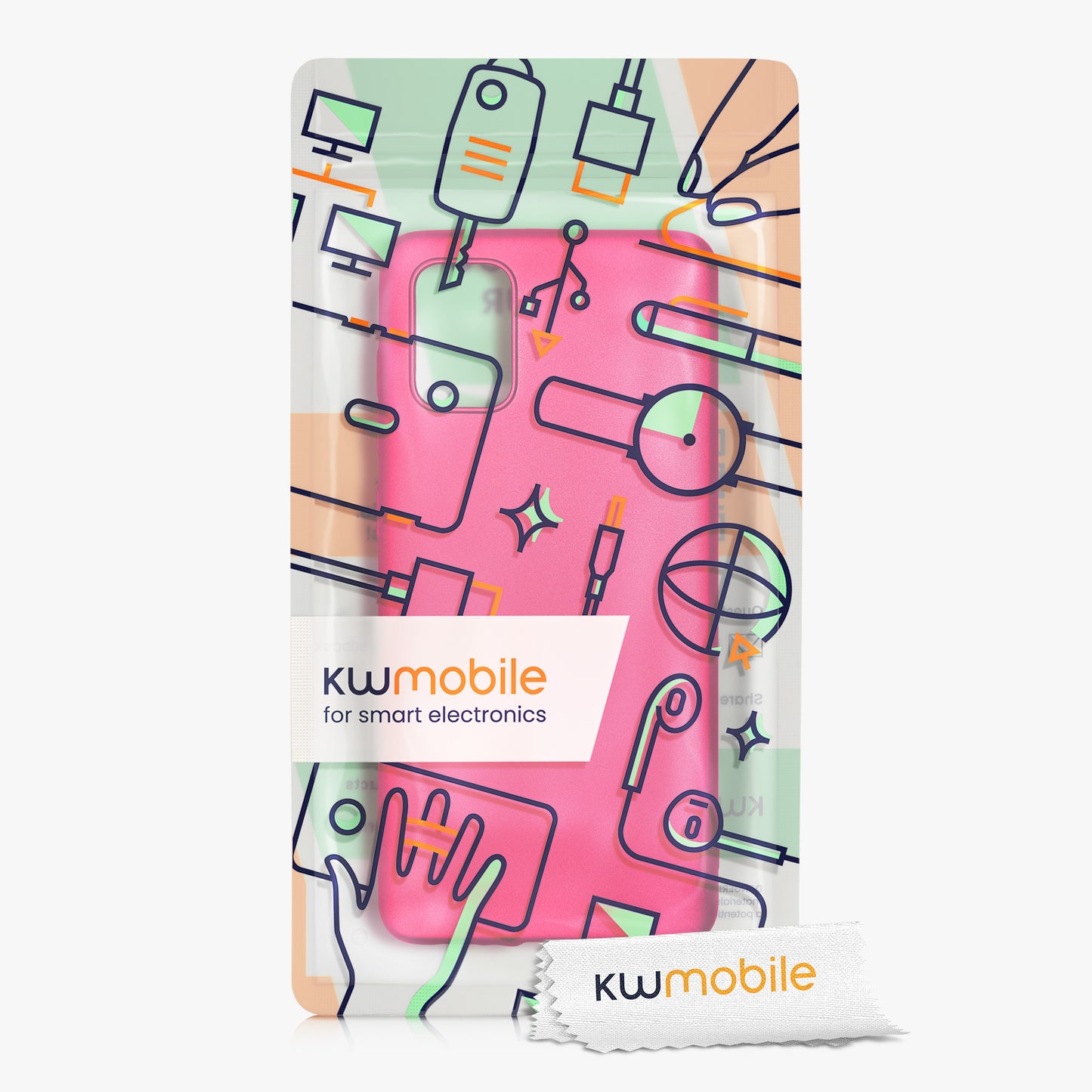 kwmobile Phone Case for Samsung Galaxy A71 - Silicone Case Protective Cover