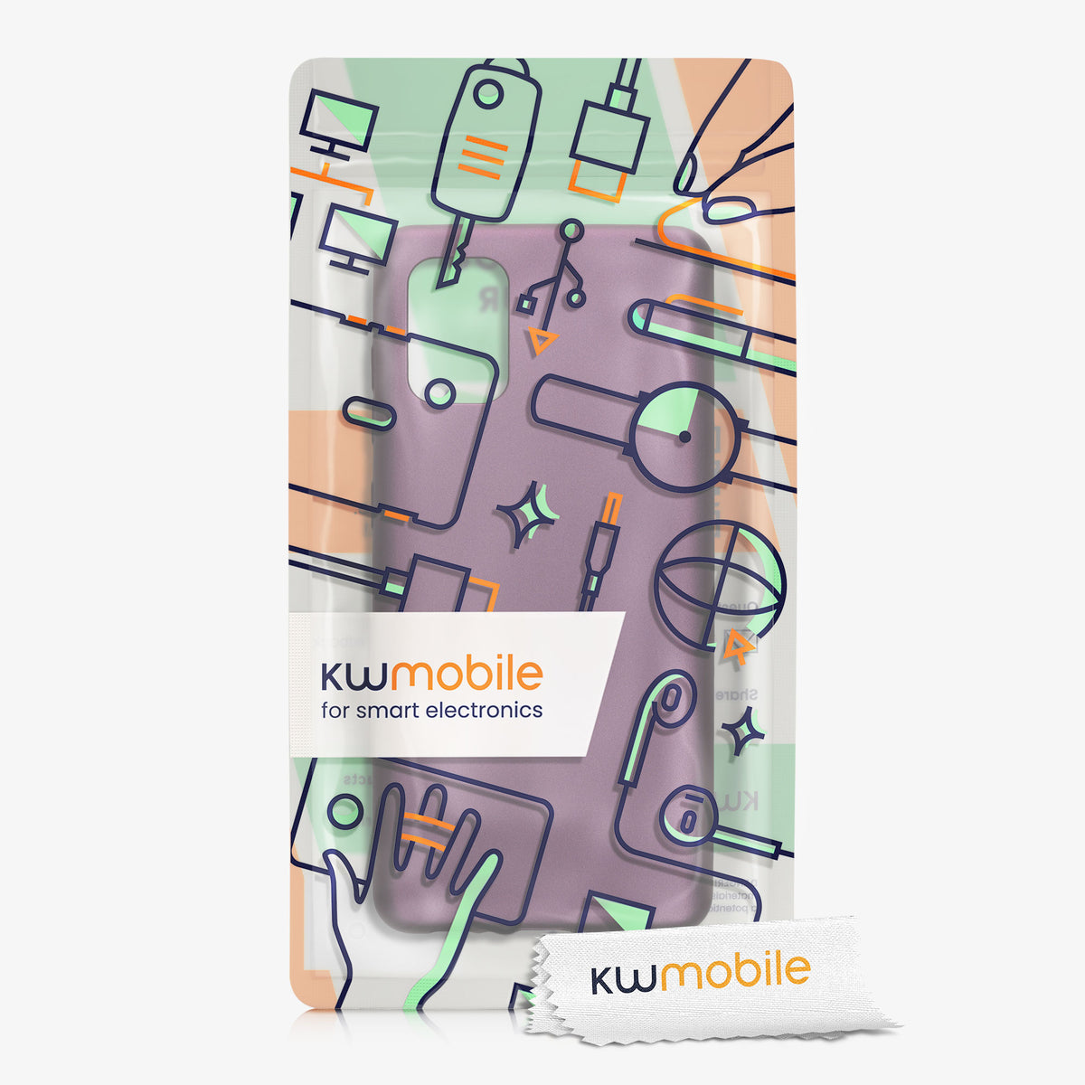 kwmobile Phone Case for Samsung Galaxy A71 - Silicone Case Protective Cover