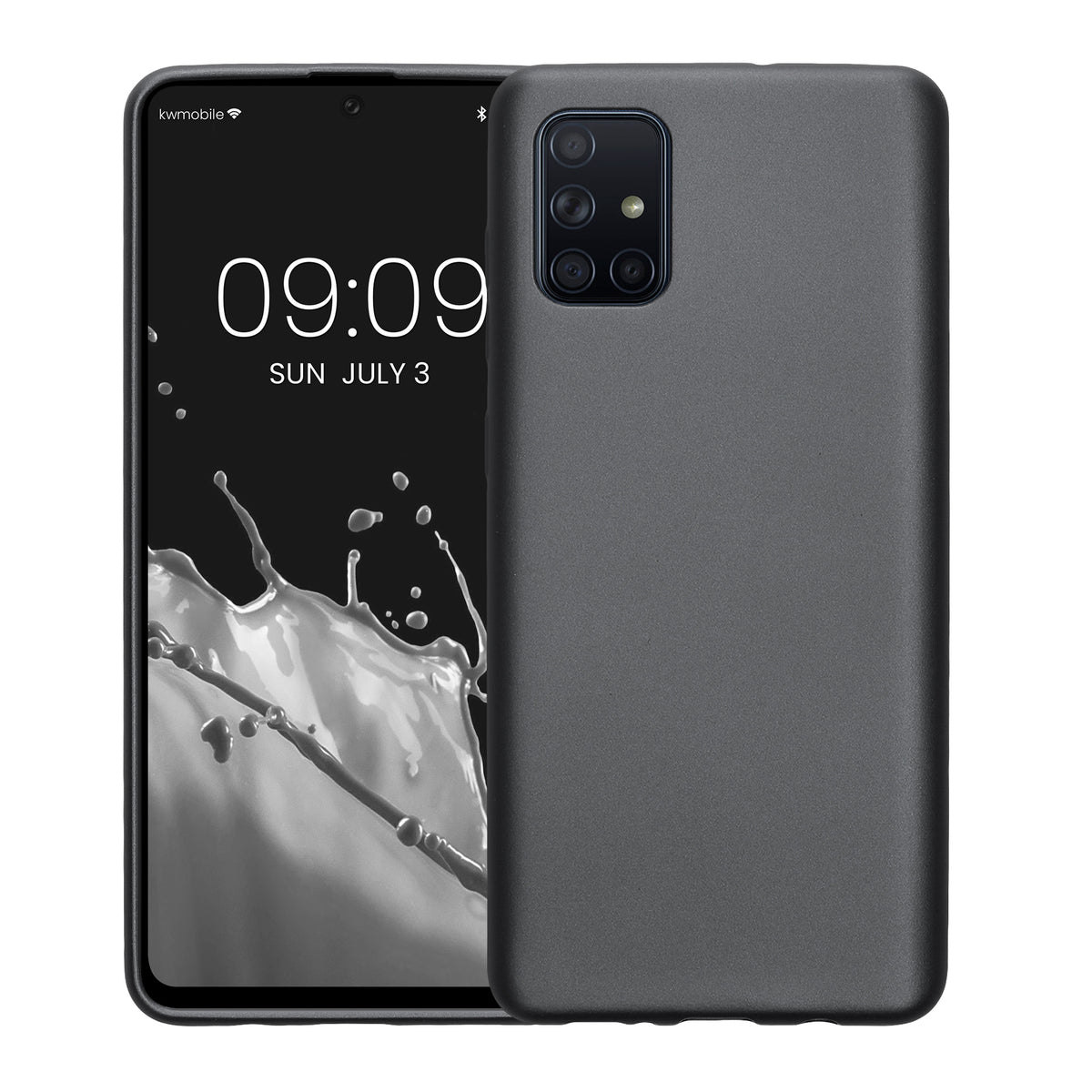 kwmobile Phone Case for Samsung Galaxy A71 - Silicone Case Protective Cover