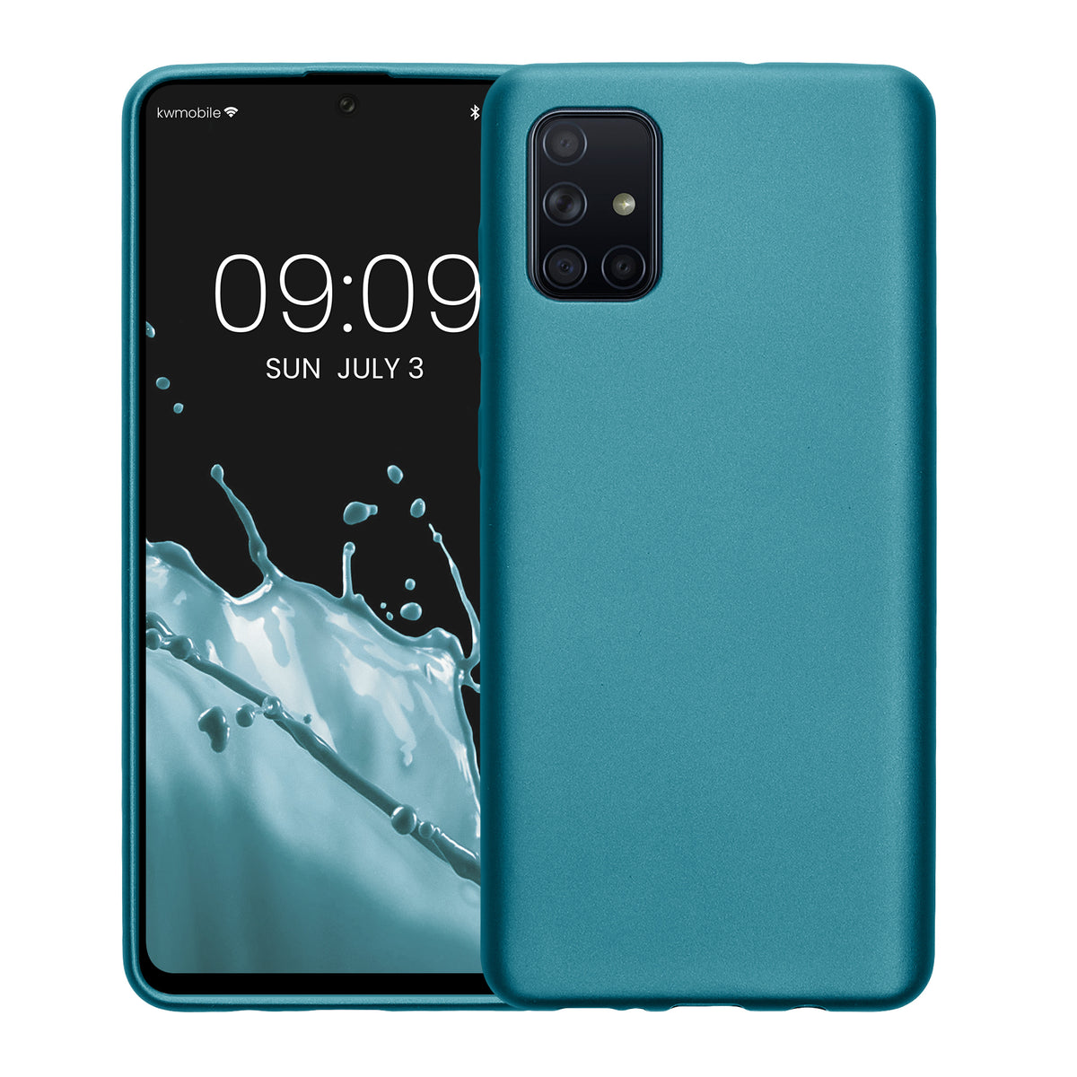kwmobile Phone Case for Samsung Galaxy A71 - Silicone Case Protective Cover