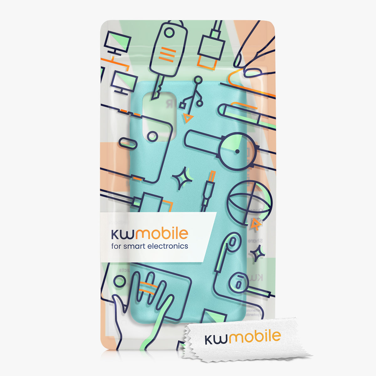 kwmobile Phone Case for Samsung Galaxy A71 - Silicone Case Protective Cover