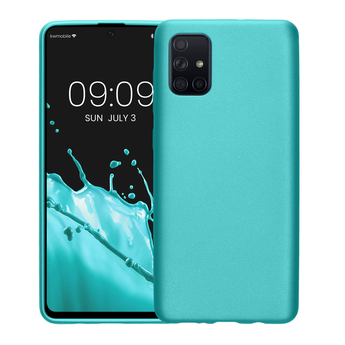 kwmobile Phone Case for Samsung Galaxy A71 - Silicone Case Protective Cover