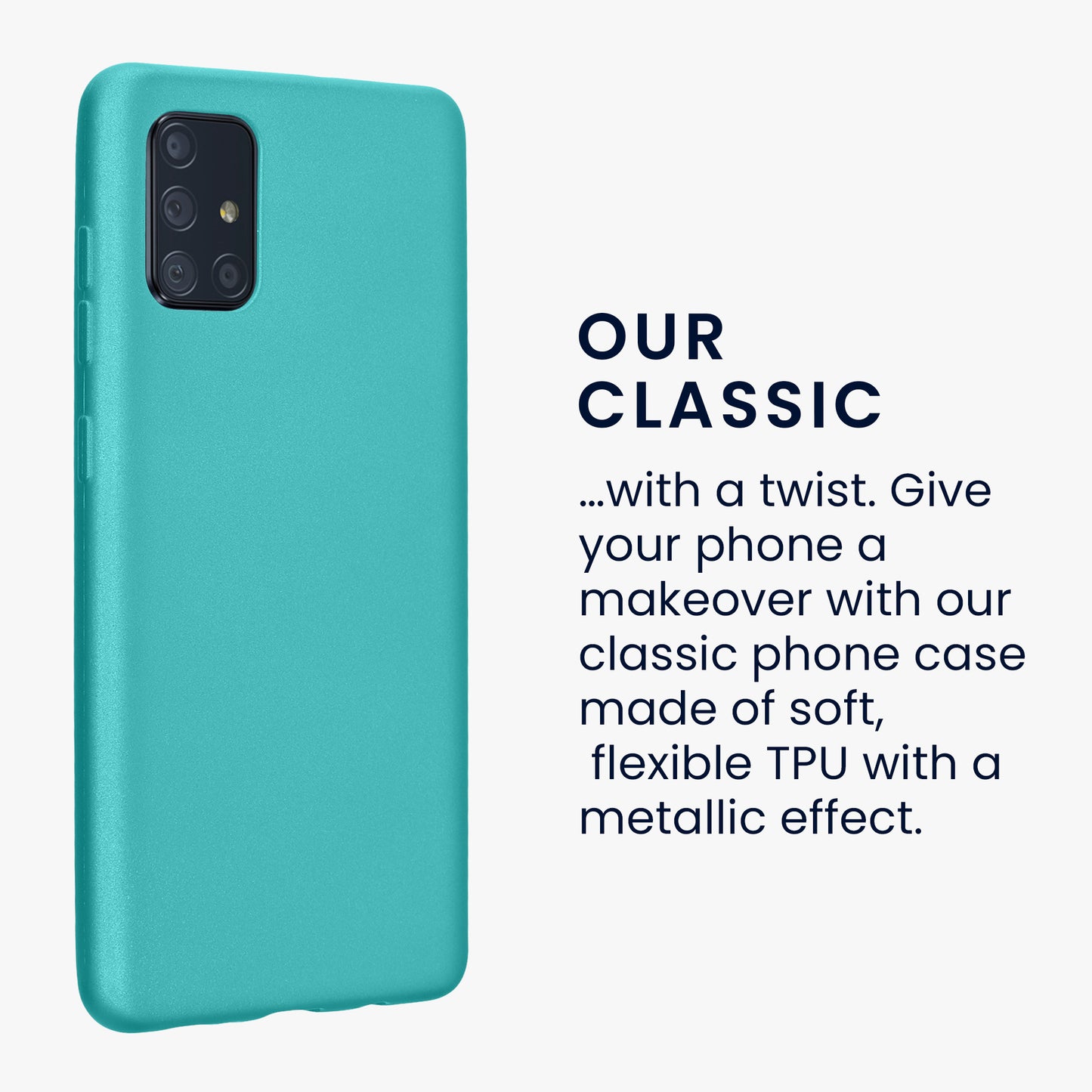 kwmobile Phone Case for Samsung Galaxy A71 - Silicone Case Protective Cover