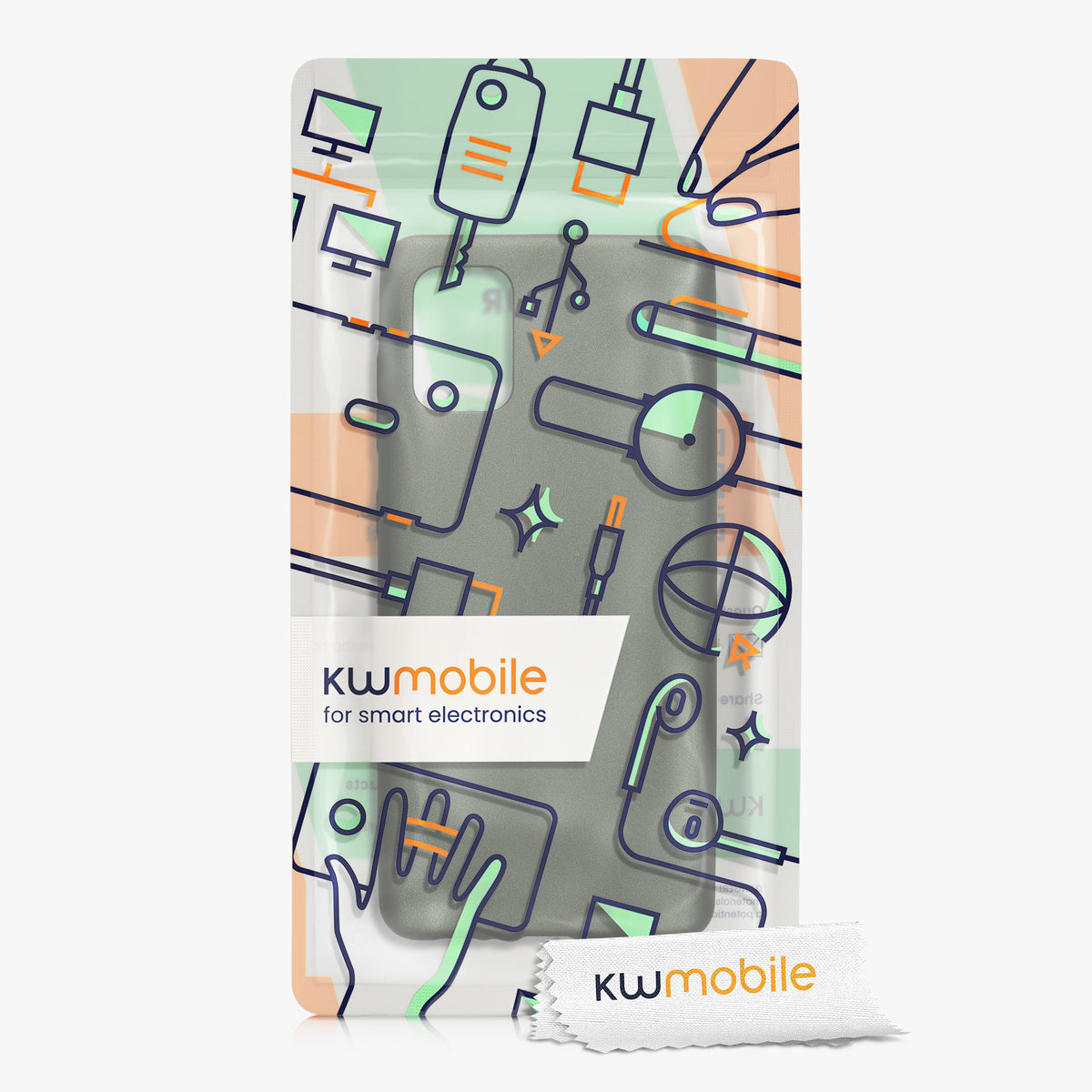 kwmobile Phone Case for Samsung Galaxy A71 - Silicone Case Protective Cover