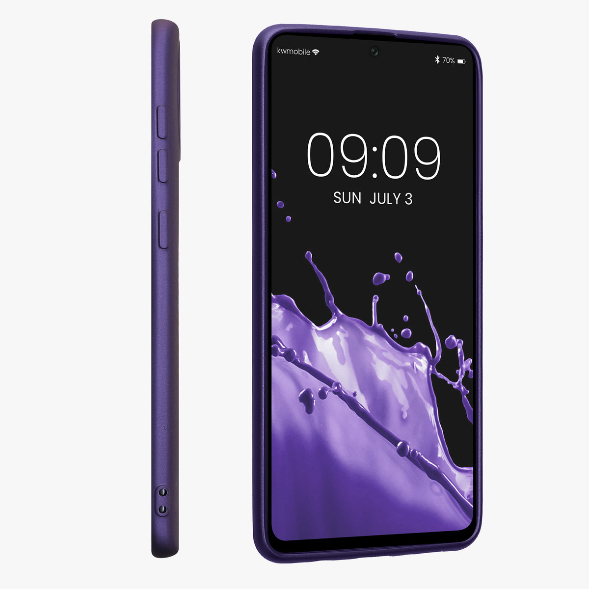 kwmobile Phone Case for Samsung Galaxy A71 - Silicone Case Protective Cover