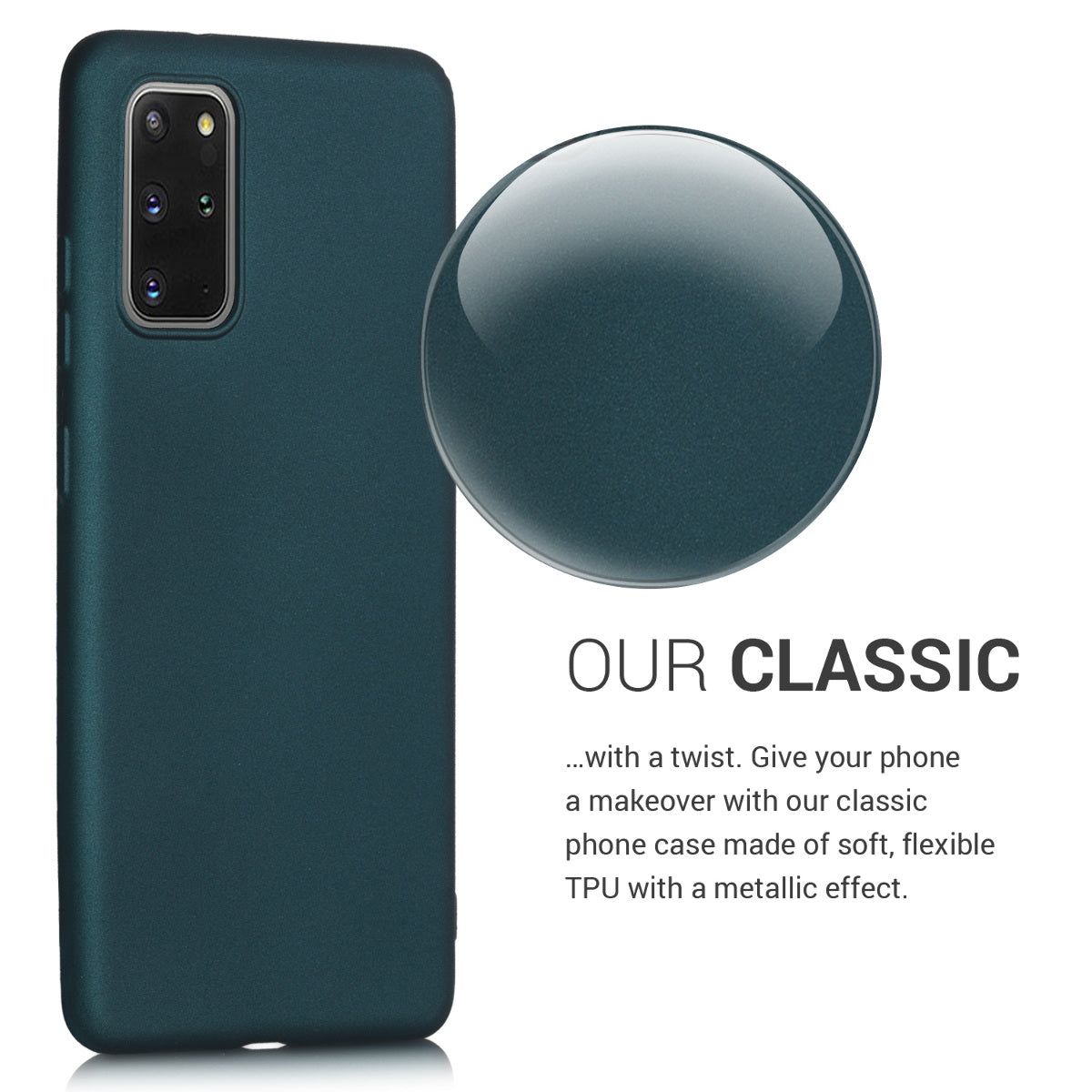 kwmobile Samsung Galaxy S20 Plus Case - Silicone Protective Phone Cover