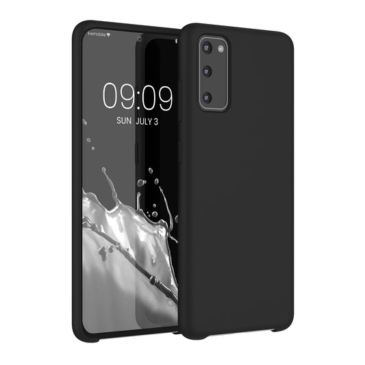 kwmobile Phone Case for Samsung Galaxy S20 Case Silicone Wireless Charging Protective Cover