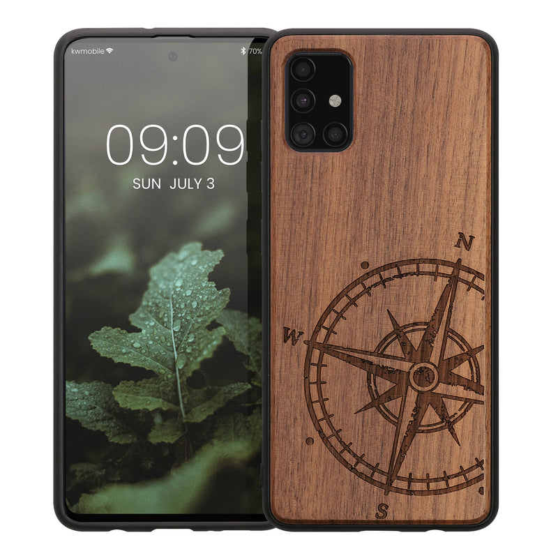 Samsung Galaxy A51 Shockproof Hard Case with TPU Bumper