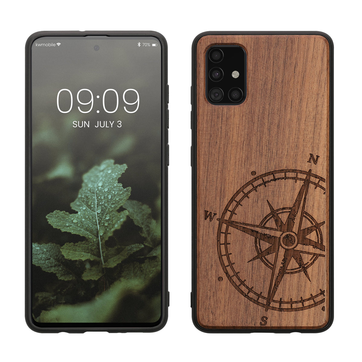 Samsung Galaxy A51 Shockproof Hard Case with TPU Bumper