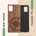 Samsung Galaxy A51 Shockproof Hard Case with TPU Bumper