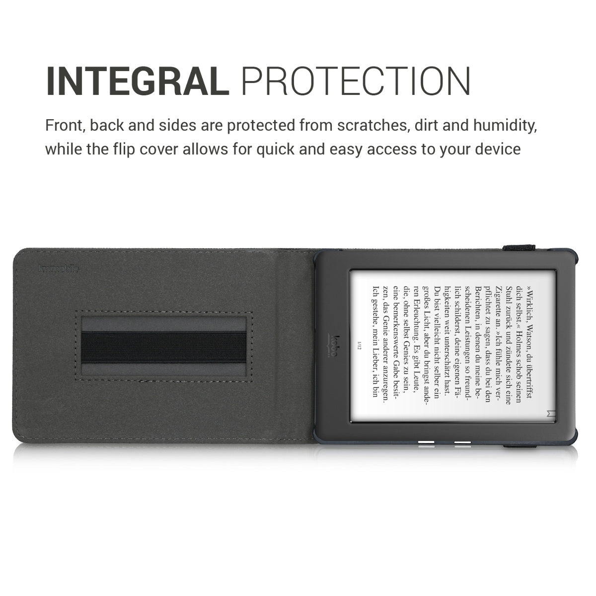 Kobo Glo HD / Touch 2.0 with Hand Strap eReader Case
