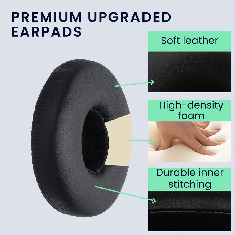 kwmobile Ear Pads for Bose A20 Aviation Headset Ear Cushions Replacement Ear Pads Headphone Spare Parts Headphone Replacement Pads Over Ear Headphones