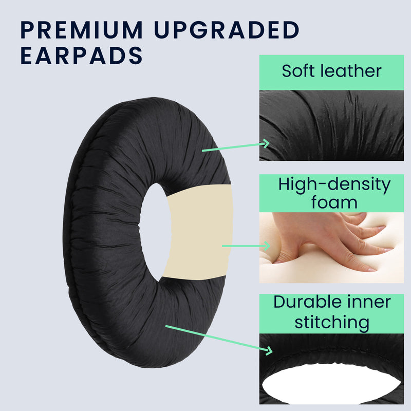 kwmobile Ear Pads for Sony MDR-ZX100/ZX110/ZX300/V150 Earpads Replacement Ear Pads Headphone Spare Parts Headphone Replacement Pads Over Ear Headphones
