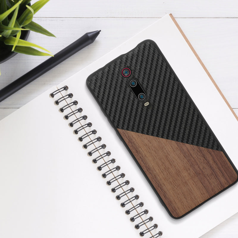 Xiaomi Mi 9T (Pro) / Redmi K20 (Pro) Handyhülle Holz Carbon