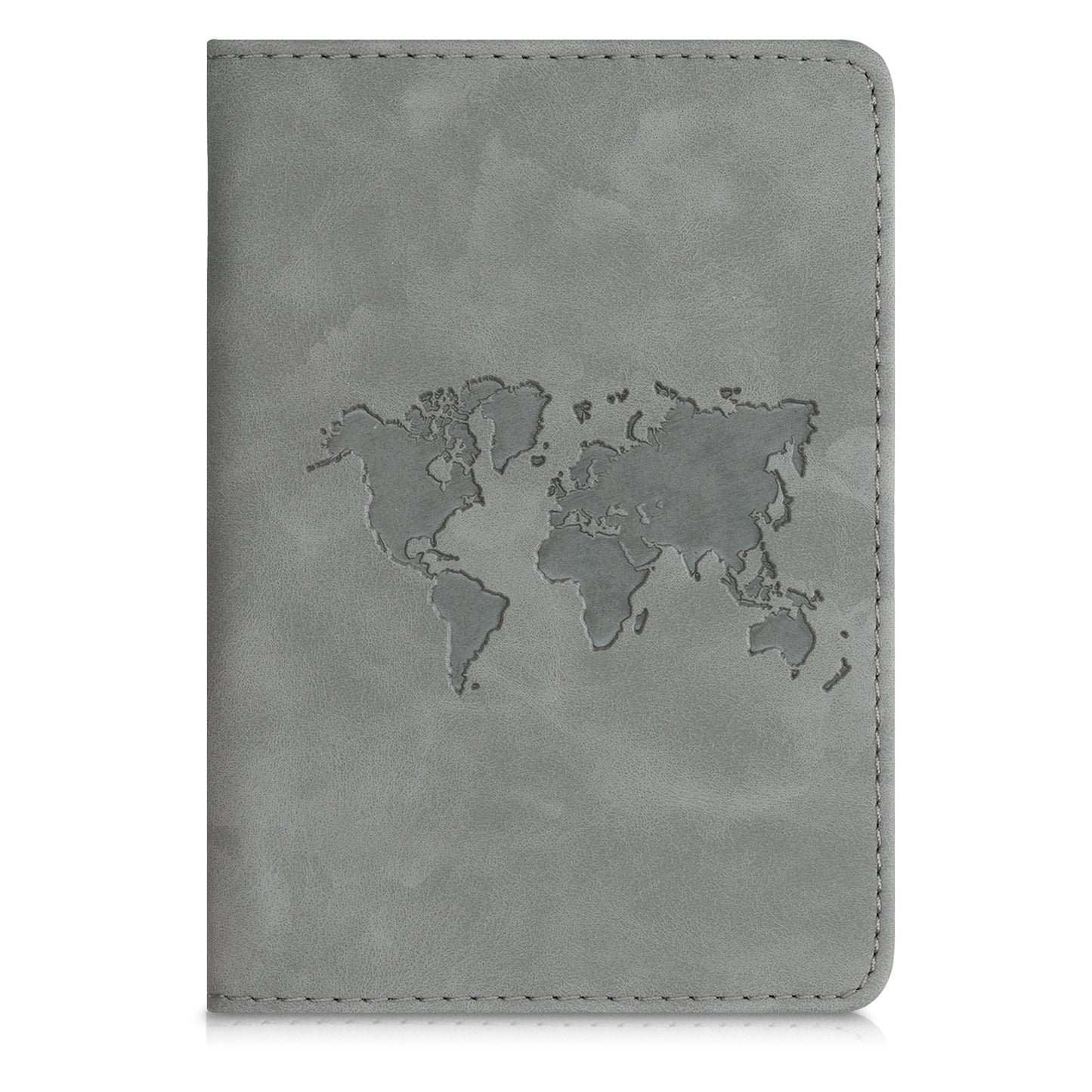 Faux Leather Vehicle Registration Holder with Card Slots
