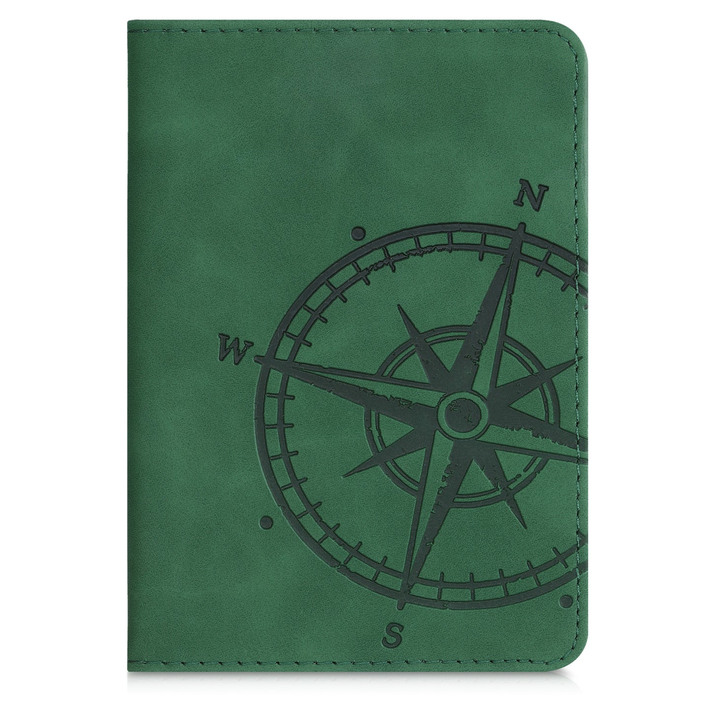 Faux Leather Vehicle Registration Holder with Card Slots