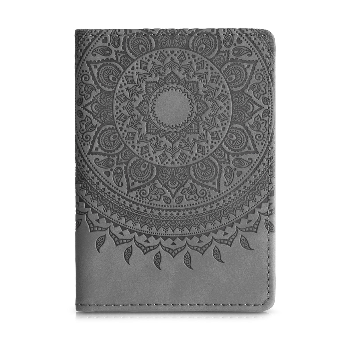 Faux Leather Vehicle Registration Holder with Card Slots