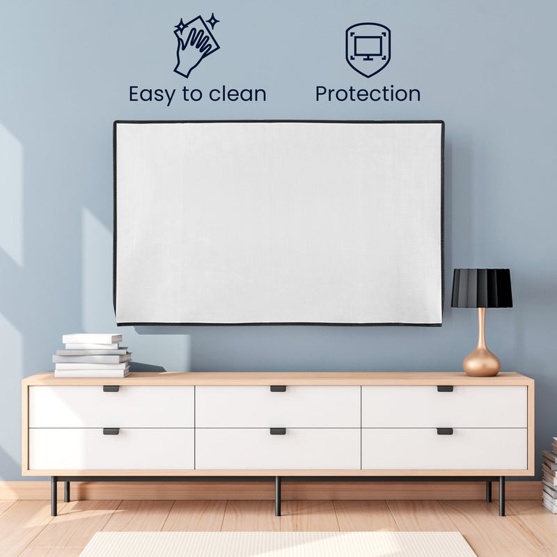 kwmobile 32" TV Cover Indoor Television Cover Screen Protector Cover TV Screen Dust Cover TV Cover