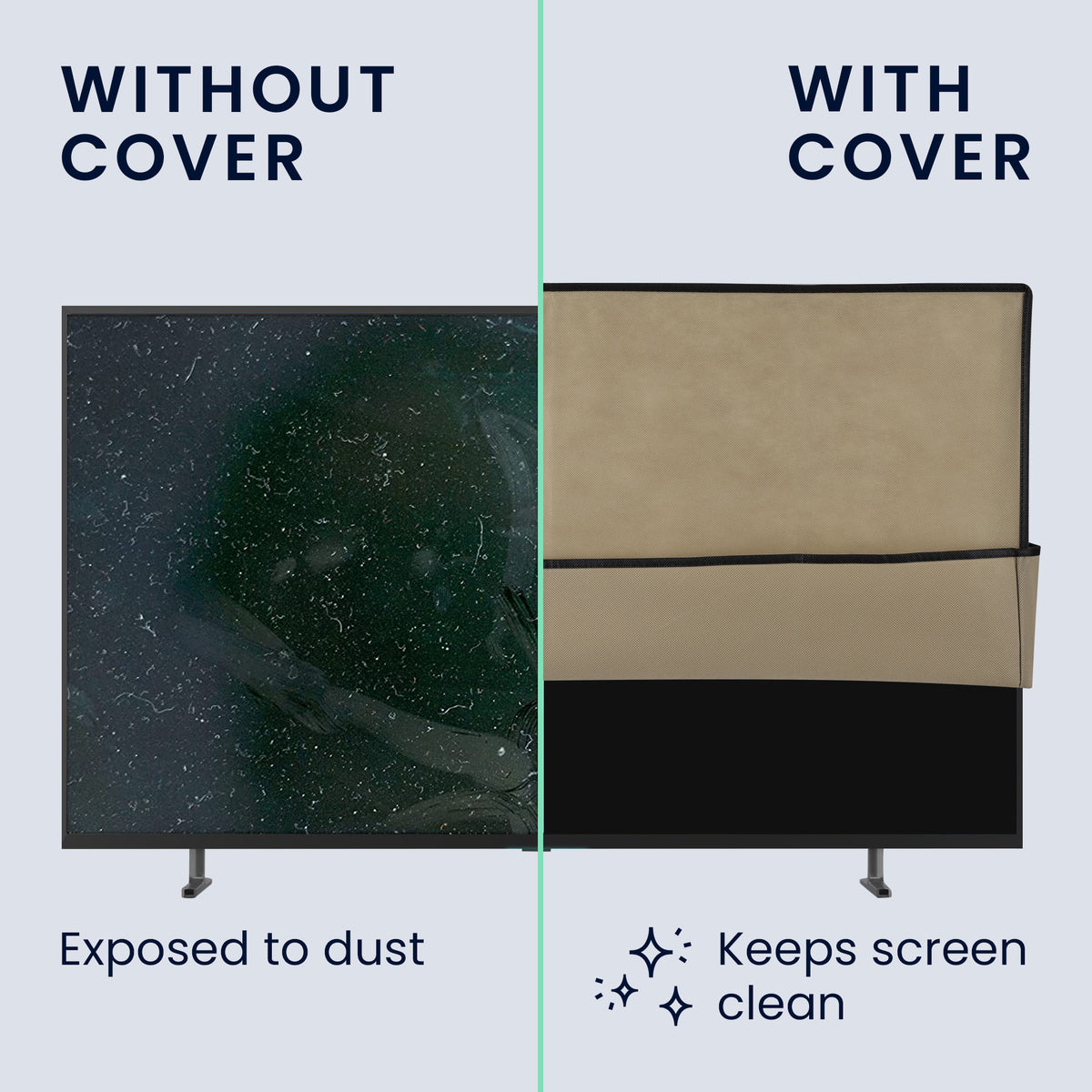 55" TV Cover Indoor Plain