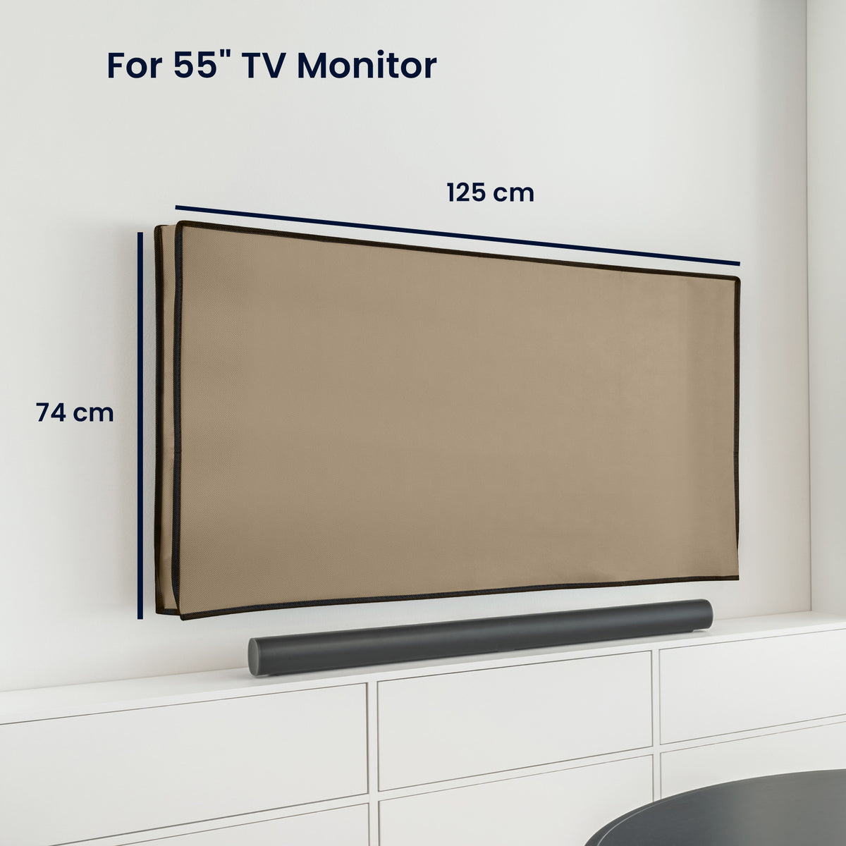 55" TV Cover Indoor Plain