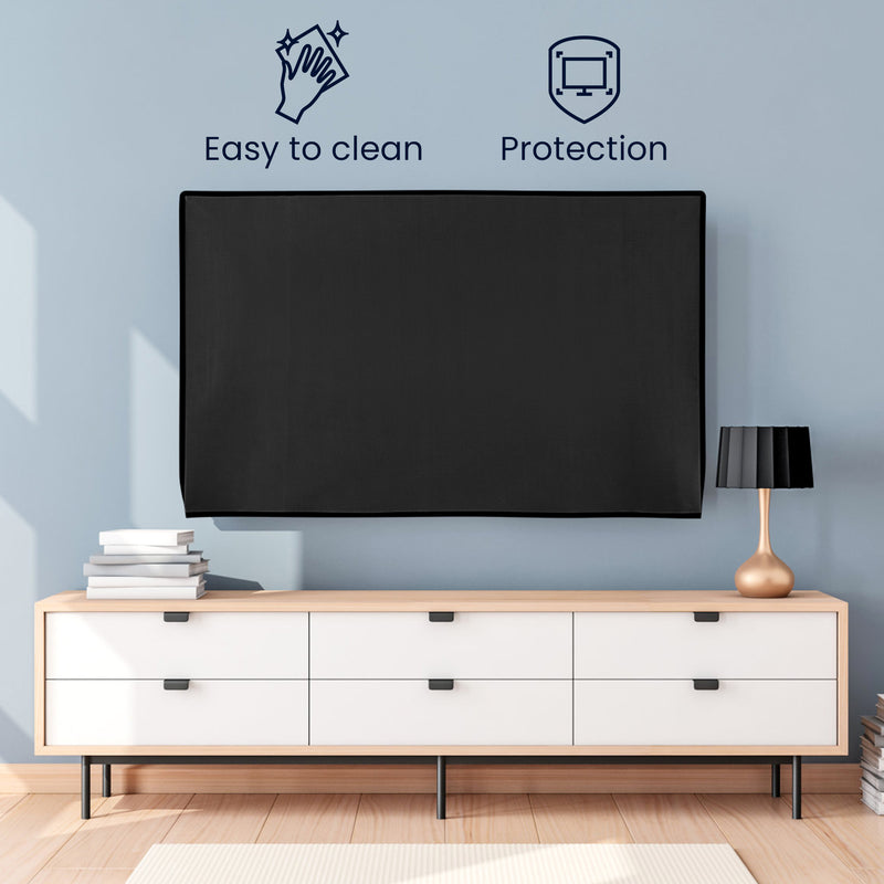 kwmobile 65" TV Cover Indoor Television Sleeve Screen Protector Cover TV Screen Dust Cover TV Cover