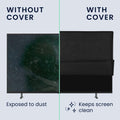 kwmobile 65" TV Cover Indoor Television Sleeve Screen Protector Cover TV Screen Dust Cover TV Cover