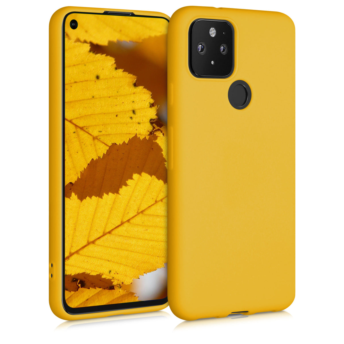kwmobile Google Pixel 5 Case - Wireless Charging - Protective Cover
