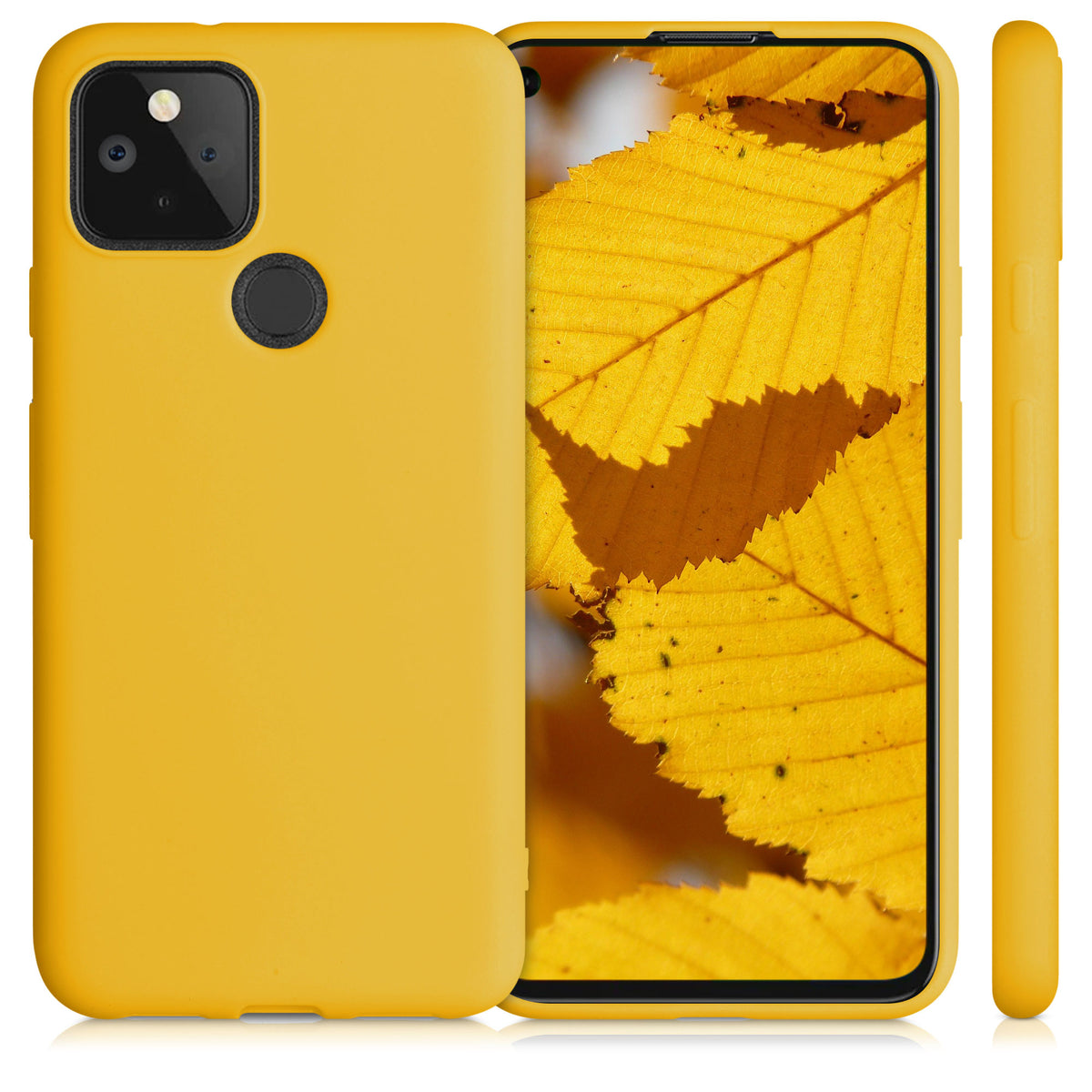 kwmobile Google Pixel 5 Case - Wireless Charging - Protective Cover