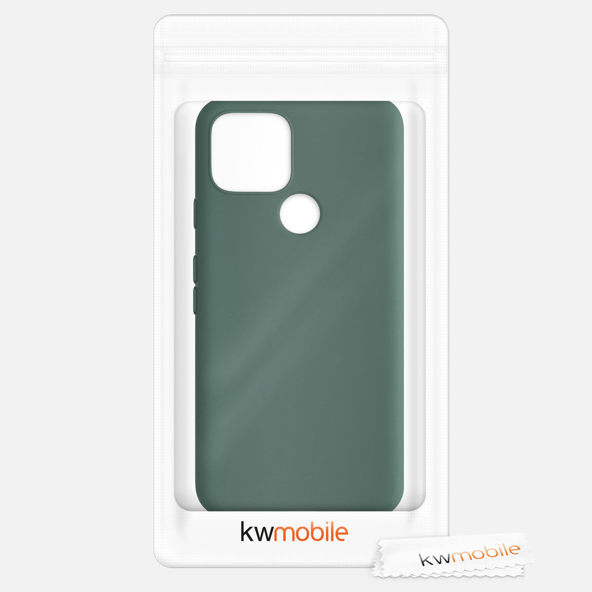 kwmobile Google Pixel 5 Case - Wireless Charging - Protective Cover