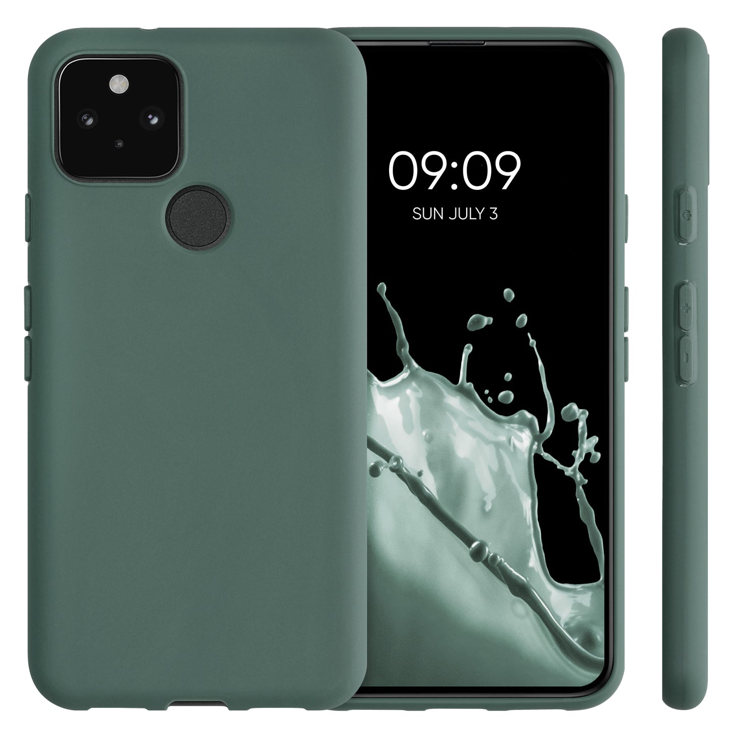 kwmobile Google Pixel 5 Case - Wireless Charging - Protective Cover