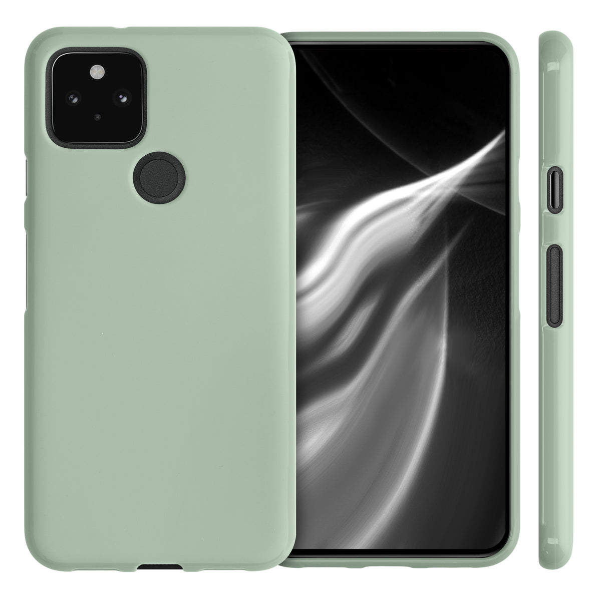 kwmobile Google Pixel 5 Case - Wireless Charging - Protective Cover