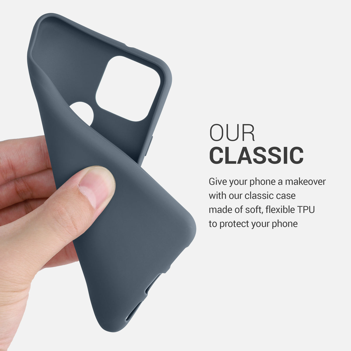 kwmobile Google Pixel 5 Case - Wireless Charging - Protective Cover
