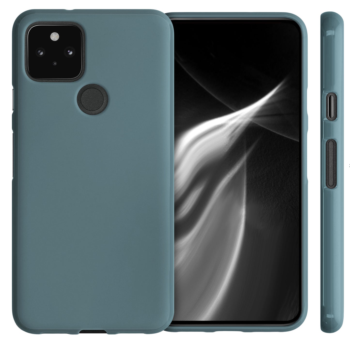 kwmobile Google Pixel 5 Case - Wireless Charging - Protective Cover