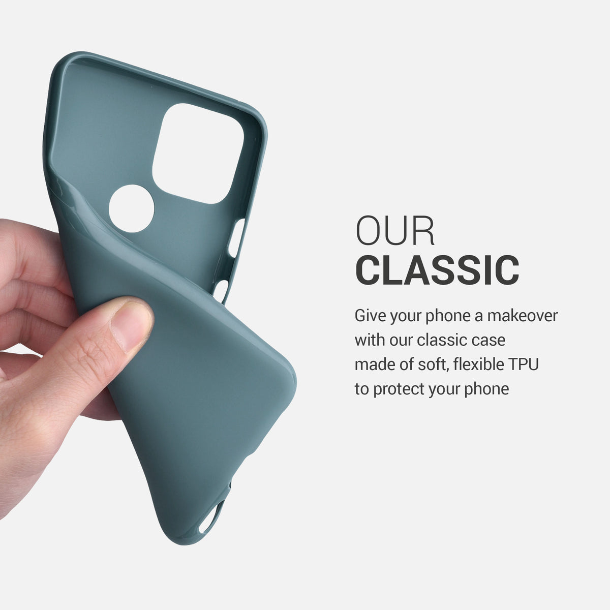 kwmobile Google Pixel 5 Case - Wireless Charging - Protective Cover